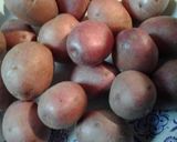 A picture of step 2 of Mothers Day potato salad.