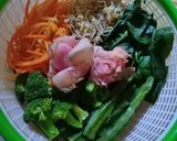 Foto langkah ke 1 dari resep Pecel Bumbu Kacang.