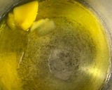 A picture of step 1 of Sooji Halwa.