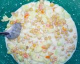 A picture of step 2 of Simple chana chaat.