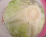 A picture of step 1 of Cabbage Rolls #MyFirstRecipe.