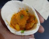 A picture of step 7 of Potato samosa.