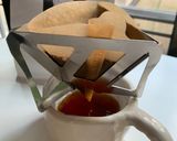รูปขั้นตอนการทำที่ 5 ของ กาแฟดริป อเมริกาโนร้อน