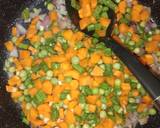 Extra veggie Coconut fried rice recipe step 4 photo