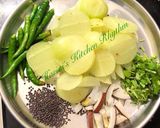 A picture of step 1 of Gooseberry chitrannam.