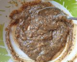A picture of step 2 of Peanut Butter cookies with Chia.