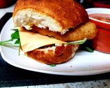 A picture of step 6 of My Chicken on a Tiger Crusty Cob.
