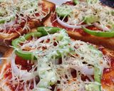 A picture of step 7 of Sandwich pizza.