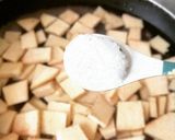 A picture of step 1 of Yam roast.