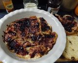 Foto del paso 2 de la receta: Pudin de panettone con naranja y mermelada de cerezas