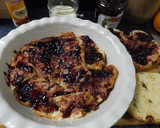 Foto del paso 2 de la receta: Pudin de panettone con naranja y mermelada de cerezas
