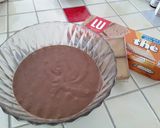 Une image de l'étape 1 de Gateau au thé lu et chocolat.