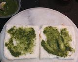 A picture of step 3 of Bread Khaman.