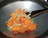 Foto langkah ke 2 dari resep Tumis tahu brokoli wortel.