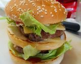 รูปขั้นตอนการทำที่ 6 ของ เนื้อเบอร์เกอร์ home cooking