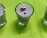 A picture of step 3 of Walnuts and blueberry smoothie shots.