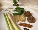 A picture of step 1 of Homemade Herbal Tea.
