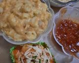Foto langkah ke 6 dari resep Cemilan Anak Macaroni schotel kukus.