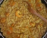 Une image de l'étape 8 de Risotto poireaux crevettes curry 🍚🦐.
