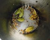 A picture of step 2 of Rava/Semolina Ladoo.