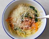 Foto langkah ke 4 dari resep Resep Dadar Kentang Sayur.