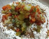 A picture of step 1 of Mix vegetables ki puri.