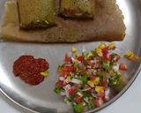A picture of step 4 of Mix dal healthy chilla.