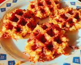 Φωτογραφία βήματος 4 της συνταγής Hash brown waffles