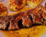 Foto del paso 7 de la receta: Asado de churrasco de cerdo especiado con chimichurri