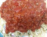 A picture of step 2 of Easy Simple Spaghetti.