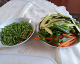 Foto del paso 2 de la receta: Salteado de verduras acompañado con fideos
