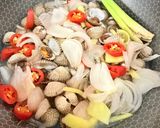 Gambar langkah 4 resipi 👩‍🍳Kerang Rebus Halia.
