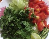 A picture of step 2 of Peanut Chaat(simple easy healthy).
