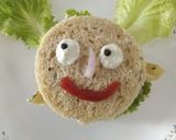 A picture of step 11 of Sandwich kids favorite.