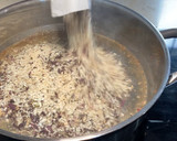 Foto del paso 3 de la receta: Arroz meloso con jamón ibérico, Idiazábal y alcachofa