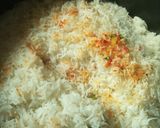 A picture of step 7 of Vegetable Biryani.