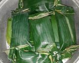 Foto langkah ke 10 dari resep Nasi Bakar All Varian (ada isi rendang, isi ayam teri, ikan P).