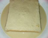 A picture of step 3 of Chocolate French Toast.