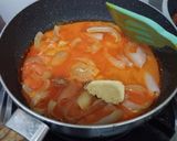 Foto langkah ke 4 dari resep Gulai buncis kikil.