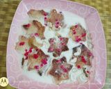 A picture of step 5 of Shahi star tukda.
