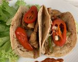 A picture of step 7 of Alambre Chicken Tacos.