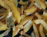 A picture of step 3 of Banana peel curry.