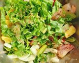 Hình bước làm 2 của món Salad tôm bóc nõn - #healthy