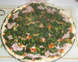 Foto del paso 8 de la receta: Pizza de espinacas y beicon
