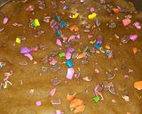 A picture of step 6 of Mango milky cake.