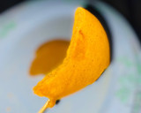 A picture of step 4 of Dalgona candy (squidgame candy).