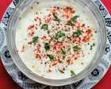 A picture of step 4 of Cucumber Raita.