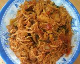 Foto langkah ke 5 dari resep Ayam suwir pedas.