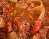 A picture of step 3 of Spanish Slow cooked beef cheeks with tomato bread “Carrillada de Ternera”.