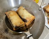 Foto langkah ke 4 dari resep Lumpia Lumer ChoBan (Chocolate Banana).